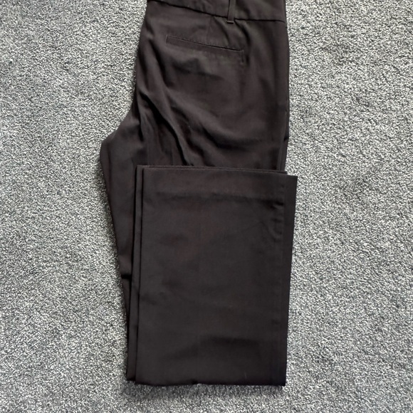Old Navy Brown and Gray Trousers Smooth Flat Front - Picture 7 of 8